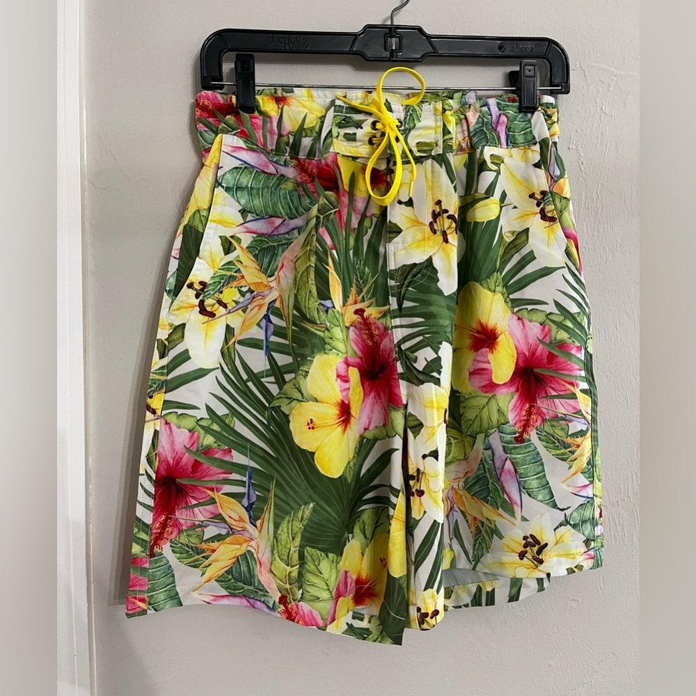 Kortni Jeane Floral Swim Trunks